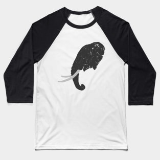 Elephant Art Baseball T-Shirt